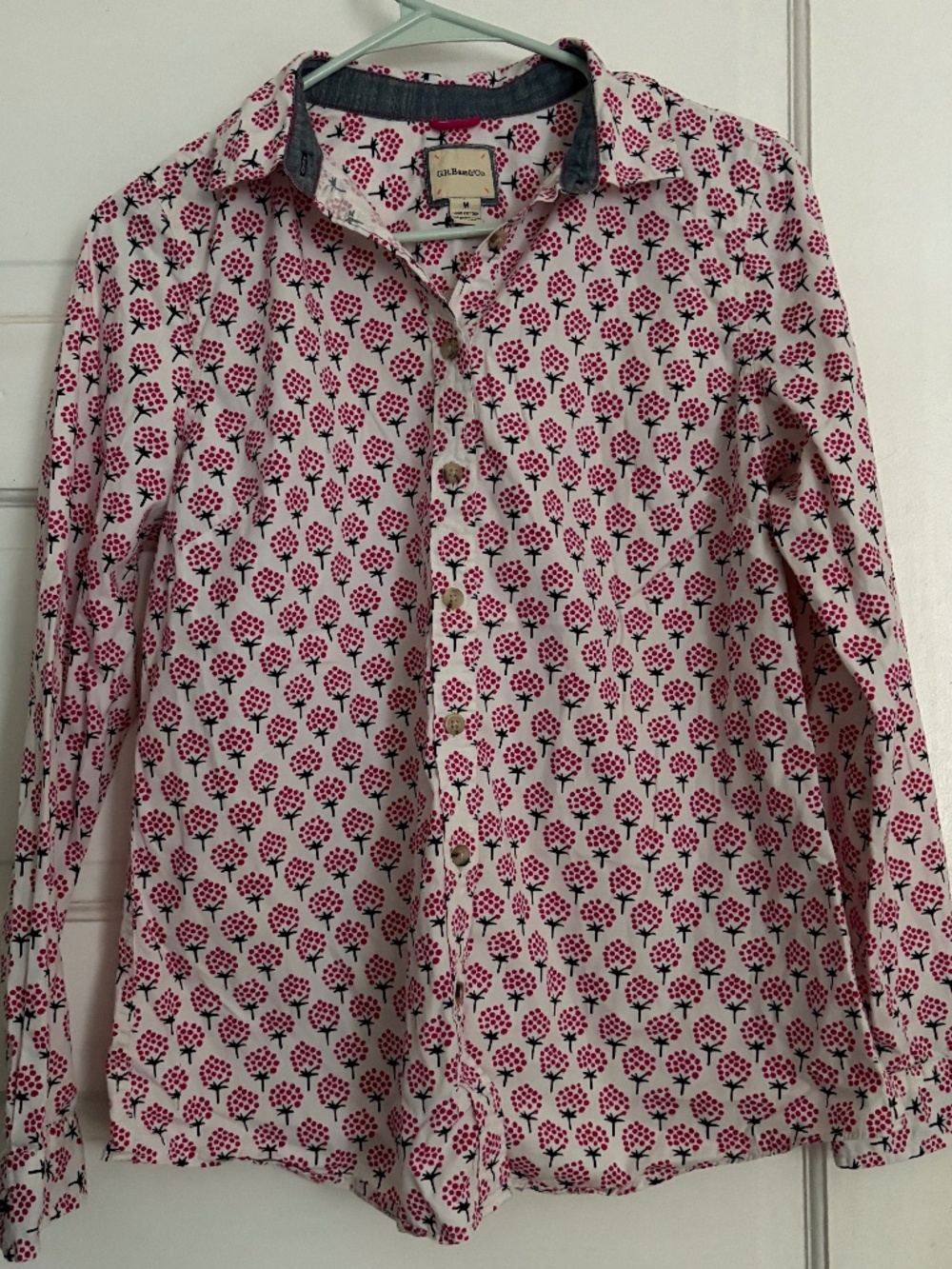 G.H. Bass Block Print Oxford - M